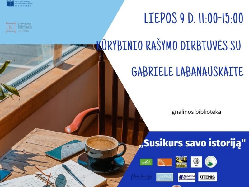 kūrybinio rašymo dirbtuvės